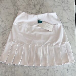 Lady Hagen White Pleated Mini Athletic Golf/ Tennis Skort Size XS NWT